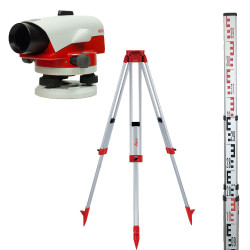 Оптический нивелир Leica NA730plus + штатив + рейка
